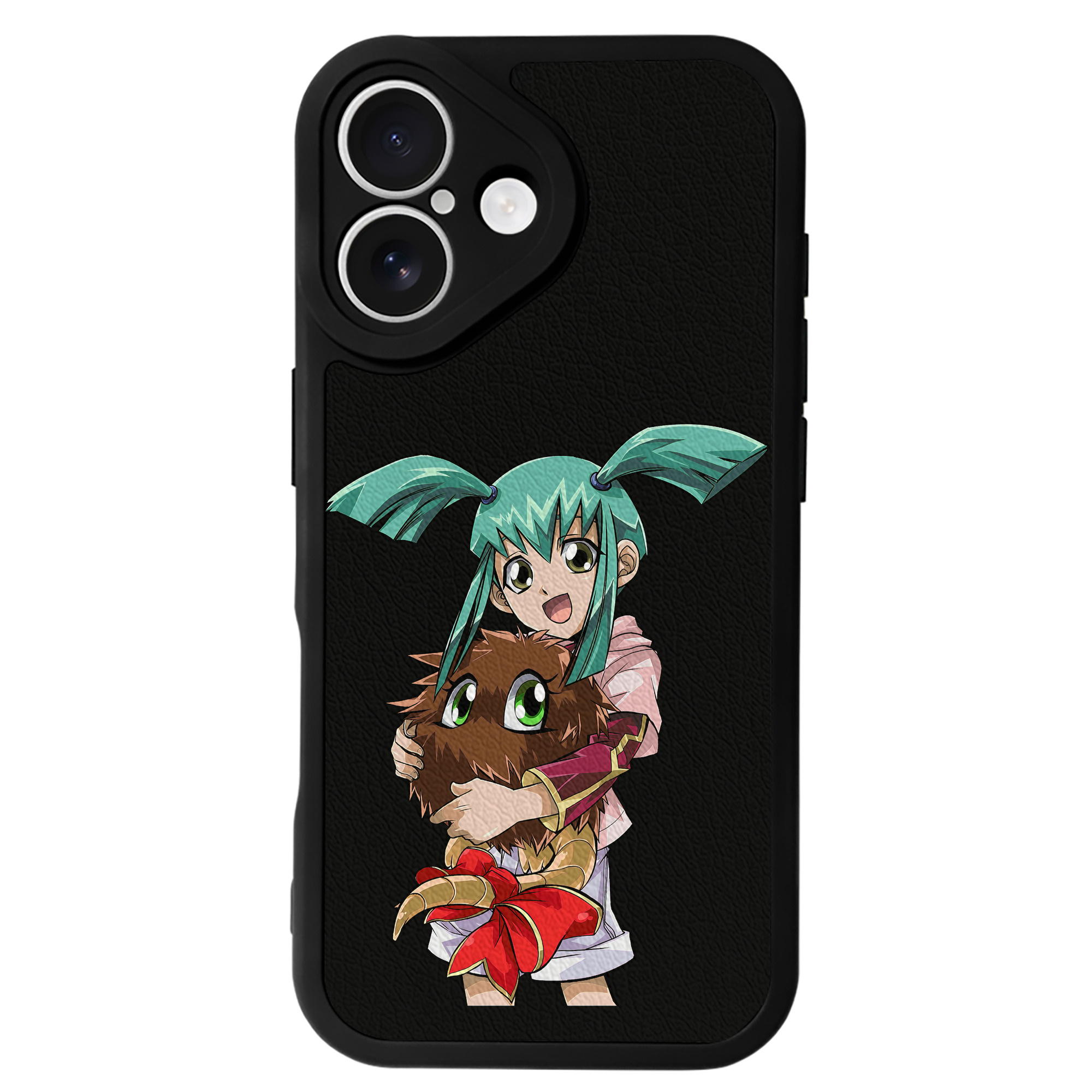 遊☆戯☆王 Yu-Gi-Oh! 【iPhone 16シリーズ対応】シリコンスマホケース（レザー調） 材質：シリコン